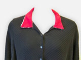 Shirt Collar Cardigan, Multi