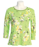 Jess & Jane Bora Bora Printed Cotton Top