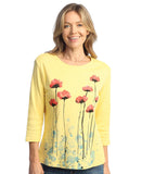 Jess & Jane Confetti Printed Cotton Top