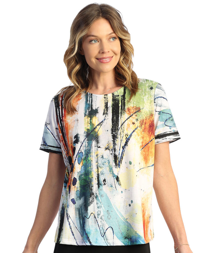 Jess & Jane Short Sleeve Top