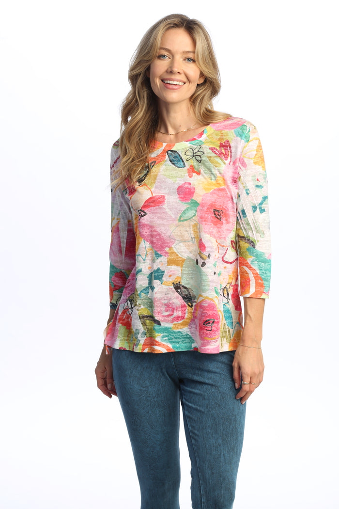 Jess & Jane Burnout High Low Top