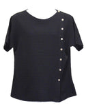 Becca Mirage Cotton Top, Black