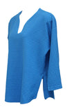 Athena Mirage Cotton Gauze Top, Blue