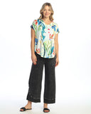 Lemonade Cap Sleeve Top