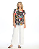Sanibel Cap Sleeve Top