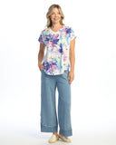 Sophia Cap Sleeve Top