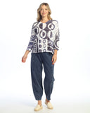 Dottie Burnout High Low Top