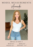 Lisa High Rise Control Top Wide Leg Crop Jeans, Sky Blue