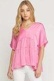 entro usa Double V Tiered Top