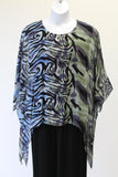 Wild Ombre Art to Wear Top
