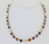 Mariana Faith Tennis Style Crystal Necklace