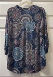 Mandala Print Lizzy Top