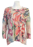 Jess & Jane Sonata High Low Sweater Knit Dolman Top
