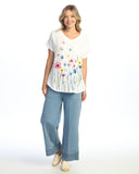 Chloe Mineral Washed Double Gauze Top