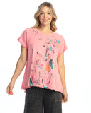 Jess & Jane Mineral Washed Gauze & Cotton Top