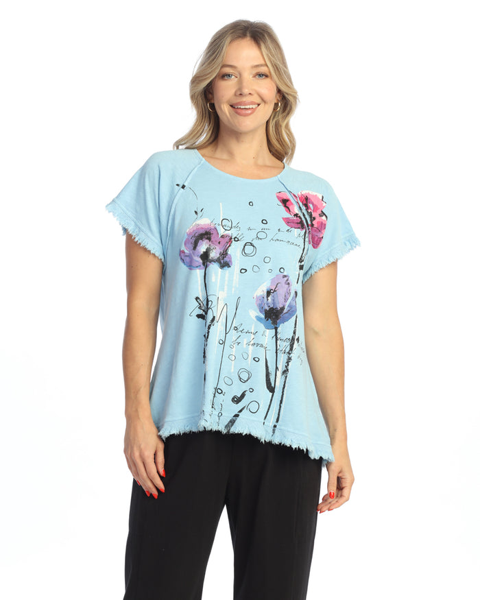 Jess & Jane Mineral Washed Gauze & Cotton Top