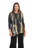 Canali Mineral Washed Dolman Sleeve Cotton Top