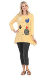 Strolling Mineral Washed Mesh Contrast Cotton Top