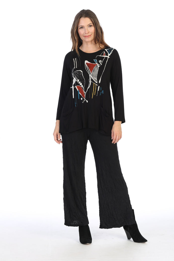 Jess & Jane Patch Pocket Modal Top