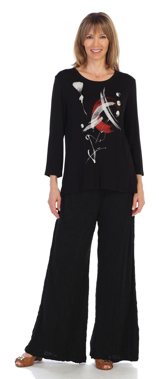 Jess & Jane Modal Print Top