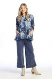 Mariposa French Brushed Patch Pocket Top