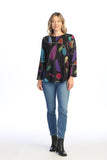 Frolic French Brushed Round Hem Top