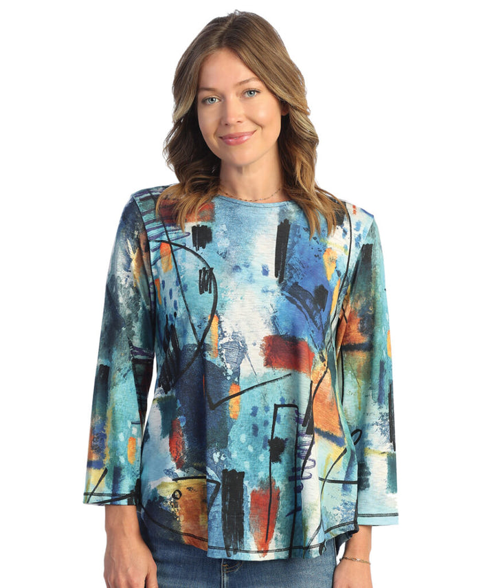 Jess & Jane Serenade Round Neck Top