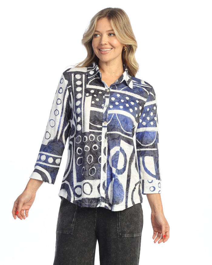 Jess & jane Dottie Button Down Shirt