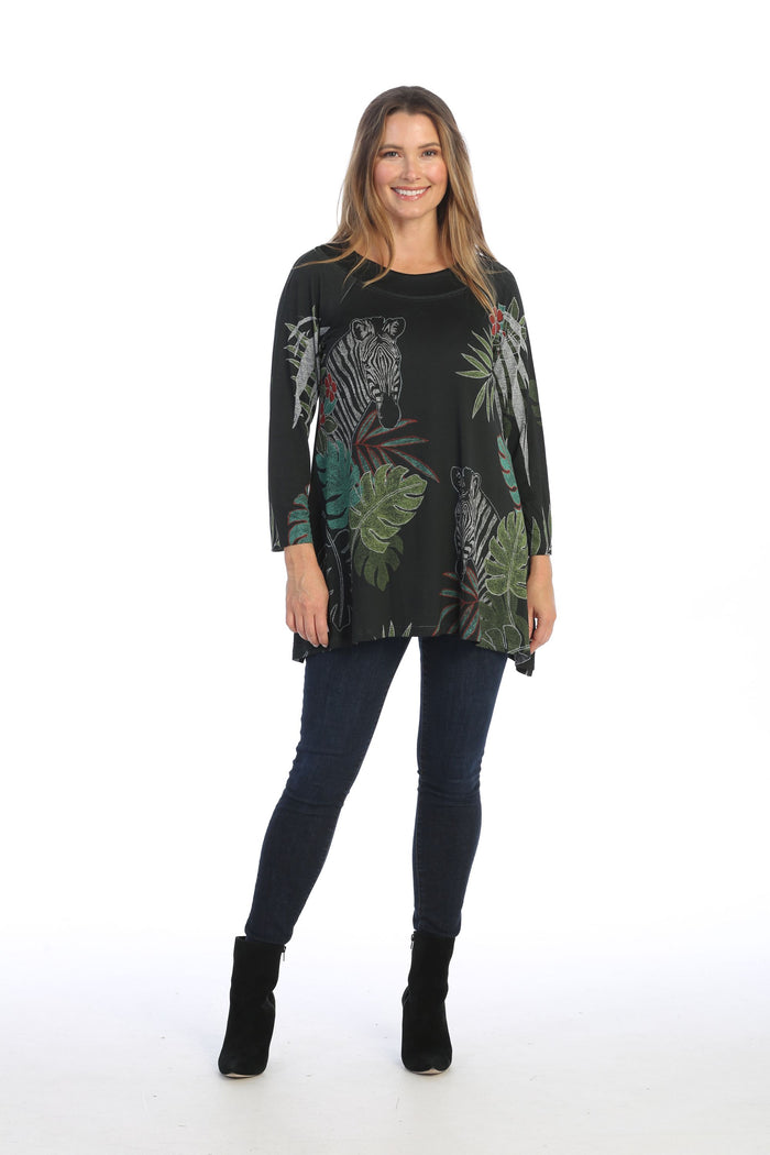 Jess & Jane Tanya Slinky Knit Tunic Top