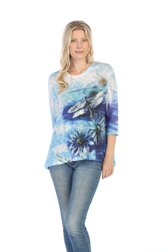 Jess & Jane Sky High sweater Knit Top