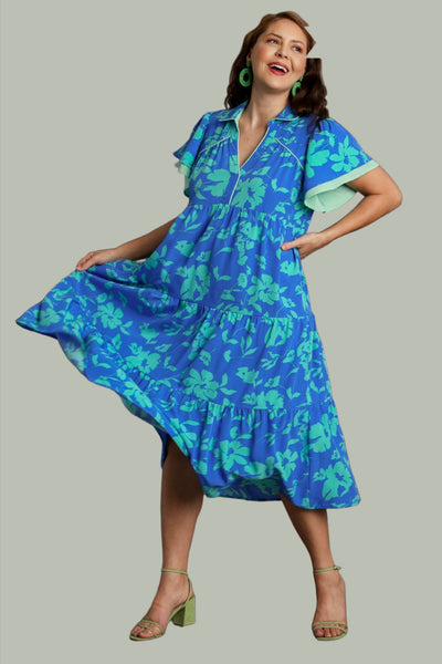 【関税込】PhaseEight ドレス☆Blue Annie Floral Ombre Print M Buy Phase Eight Blue Annie Floral Ombre Print Maxi Dresses