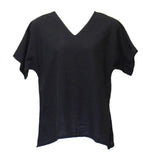 Ezze Wear California Cotton Brisa Top, Black