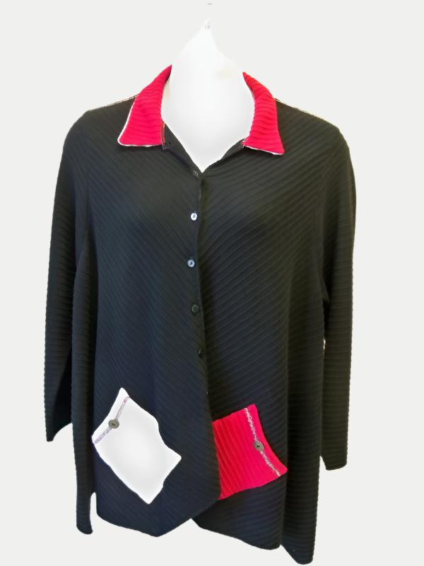 Margaret Winters textured cardigan