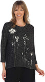 Ascent Sweater Knit Dolman Top