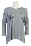 Jess & Jane Knit Jersey Dolman Sleeve Top