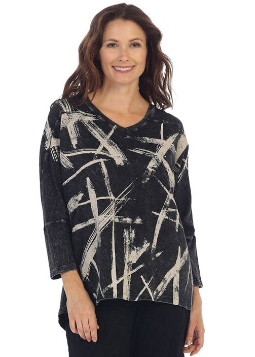 Jess & Jane Dazzling Dolman sleeve top