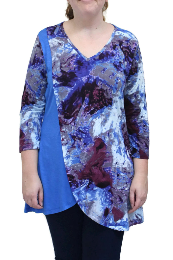 Parsley & Sage Patricia Layered Hem Tunic