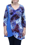 Parsley & Sage Patricia Layered Hem Tunic