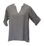 Ezze Wear Dotty Gauze Cotton Teah Tunic Top