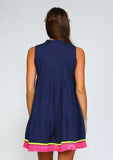 Beaded & Fringe Bohemian Mini Dress