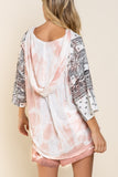 Paisley Mixed Print Top