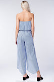 All Aboard Striped Jumpsuit, Blue