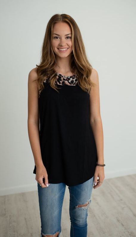 LEOPARD TANK TOP