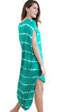 Tie Dye Oversize Pocket Dress, Jade