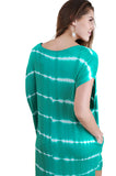 Tie Dye Oversize Pocket Dress, Jade