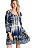 velzera geometric mini dress