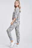 Camo Loungewear Set, Green