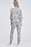 Camo Loungewear Set, Green
