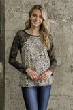 Camo & Leopard Top