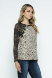 Camo & Leopard Top